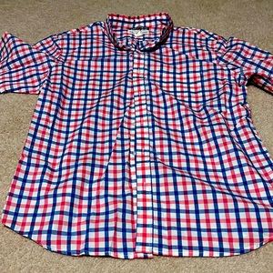 Men’s Short-Sleeve Cotton Casual Button-Up